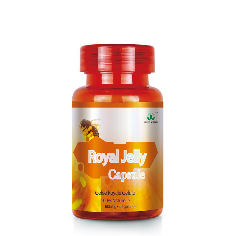 Green World Royal Jelly Softgel – Immune & Vitality Support – 30 Softgels (600 mg)