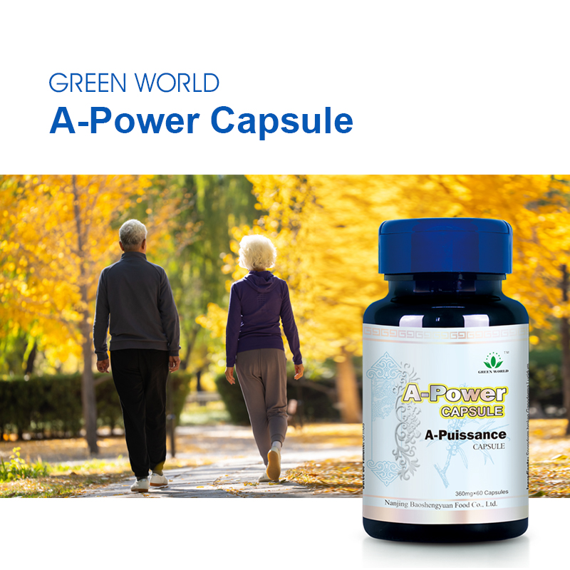 Green World A-Power Capsules for Men – Men's Vitality Supplement - Image 2
