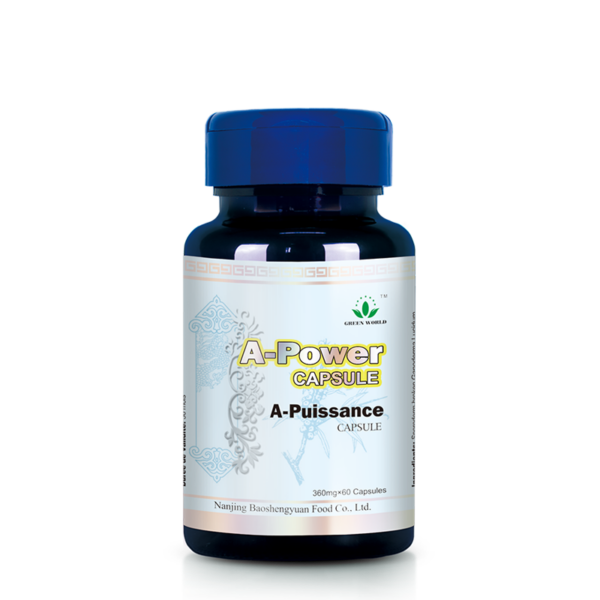 Green World A-Power Capsules for Men – Men's Vitality Supplement