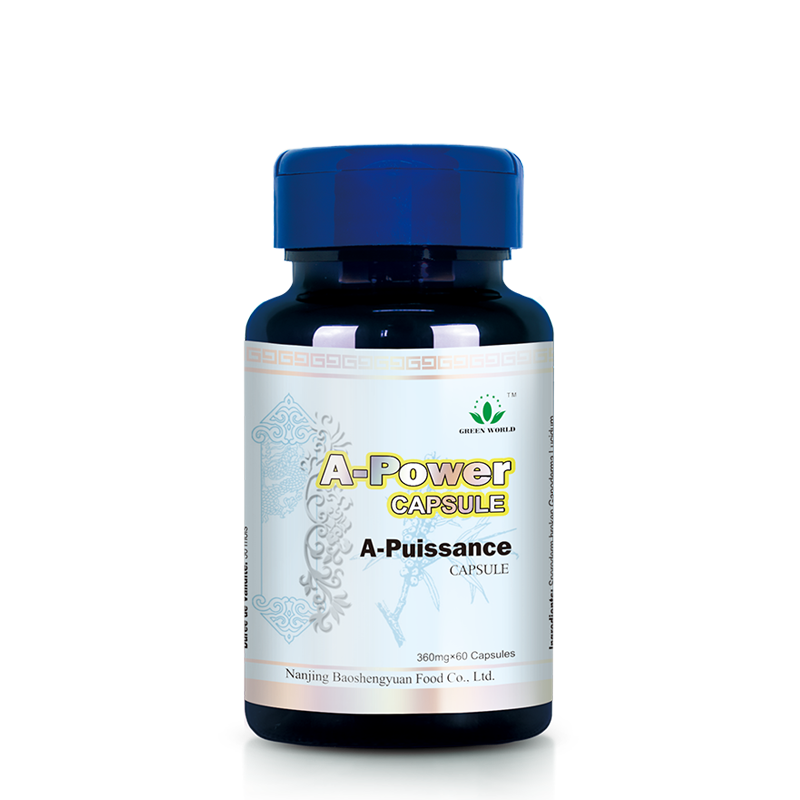 Green World A-Power Capsules for Men – Men's Vitality Supplement