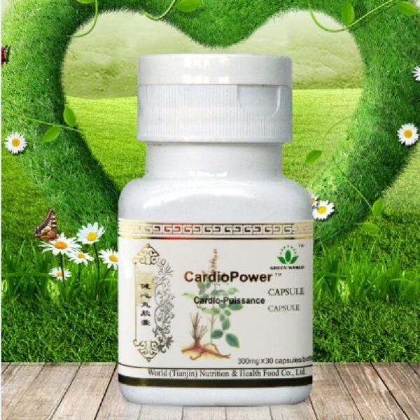 Green World Cardio Power Capsules (Danshen Combo) – Heart Support – 30 Capsules (300 mg)