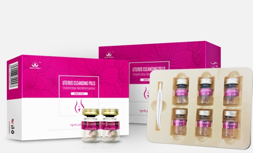 Green World Uterus Cleansing Pill (Clean Point) – Women's Intimate Wellness – 5 Boxes - Image 4