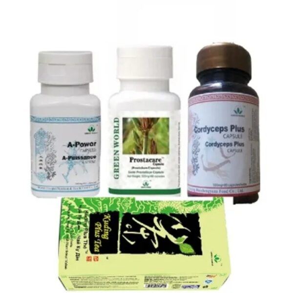 Green World Prostate Support Supplement Package for Men