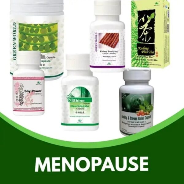 Green World Menopause Support Supplement Package