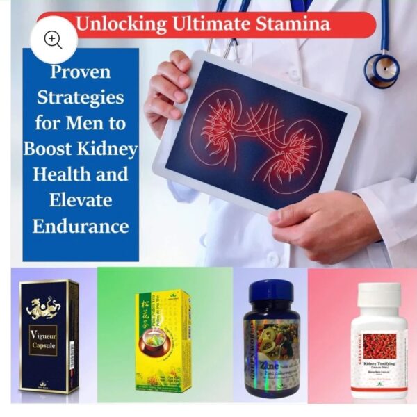 Green World Men's Stamina & Kidney Wellness Support Package