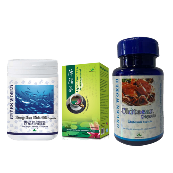 Green World Cholesterol Support Supplement Package – Heart Wellness