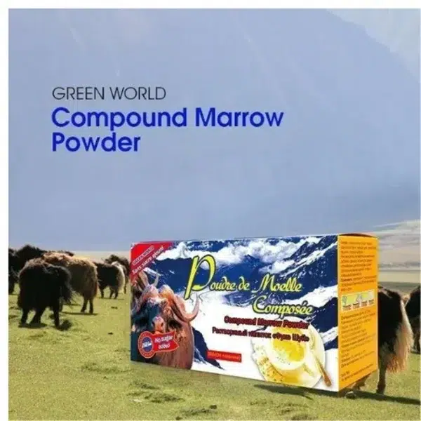 Green World Compound Marrow Powder – Bone & Joint Nutrition – 24 Sachets (15 g) - Image 2